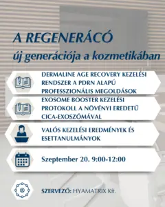 DERMALINE AGE RECOVERY PDRN + EXOSOME BOOSTER, regisztrációs díj: 8.900 Ft