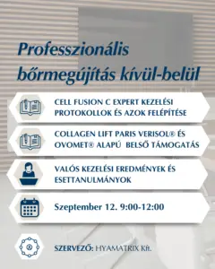 CELL FUSION C EXPERT × COLLAGEN LIFT PARIS, regisztrációs díj: 8.900 Ft